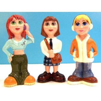 Plaster Molds - Fashion Friends Nikki, Julie, Maggie